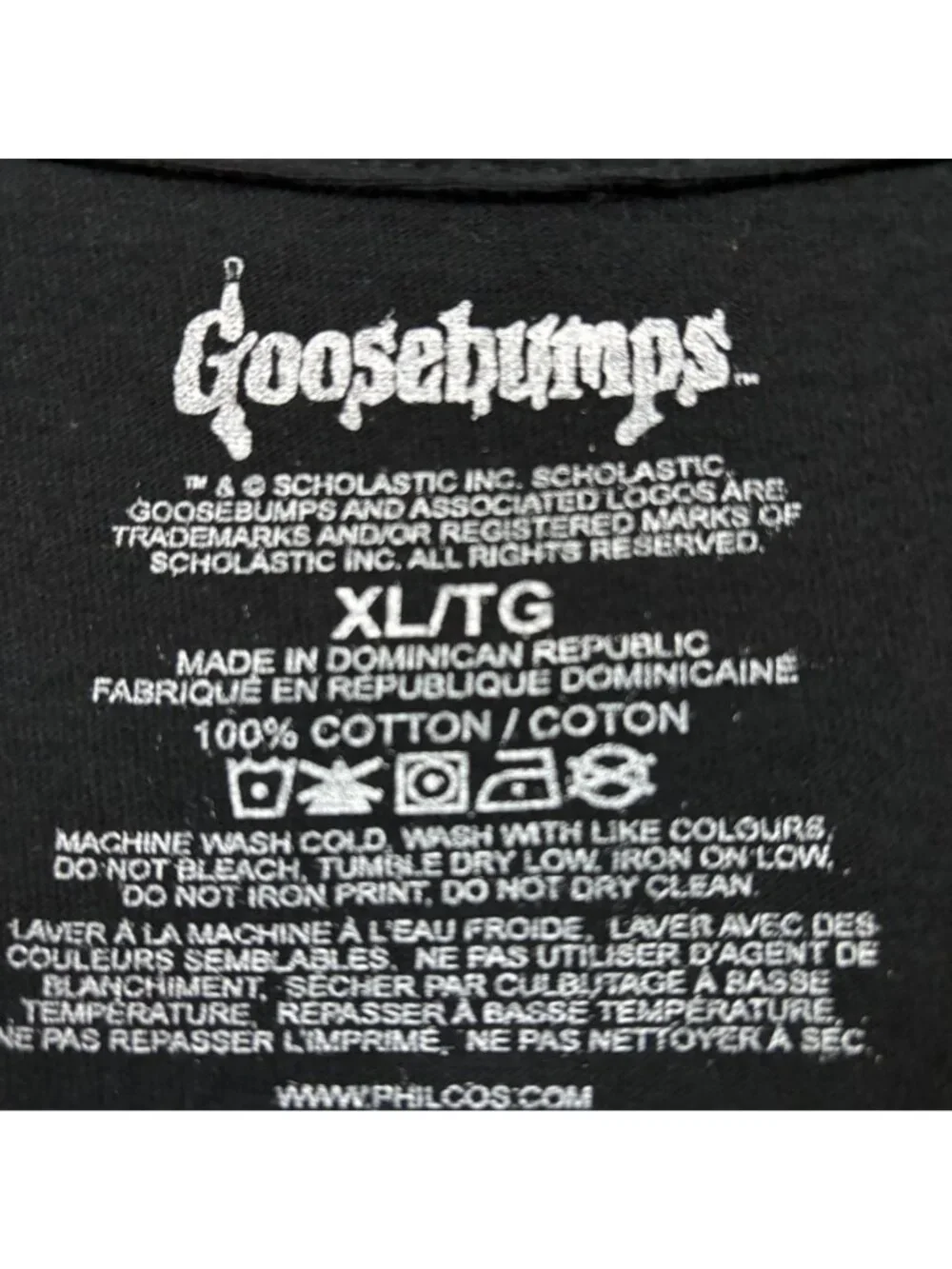 Goosebumps Slappy Not Happy Horror Television T-Shirt Size Extra Large - Picture 4 of 4
